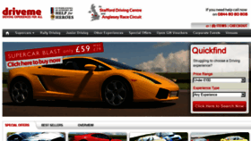 What Driveme.co.uk website looked like in 2013 (10 years ago)