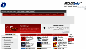What Demo.arcadescript.com website looked like in 2013 (10 years ago)