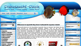 What Diskuszucht-dzick.de website looked like in 2013 (10 years ago)