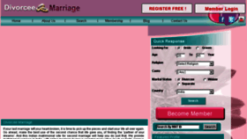 What Divorceemarriage.com website looked like in 2013 (10 years ago)