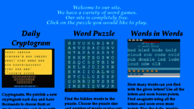 What Dailycryptogram.com website looked like in 2013 (12 years ago)