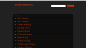 What Dobrykatalog.eu website looked like in 2013 (10 years ago)