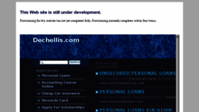 What Dechellis.com website looked like in 2013 (10 years ago)