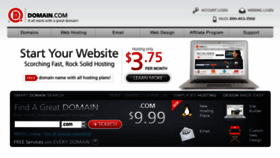 What Domain.info website looked like in 2013 (10 years ago)