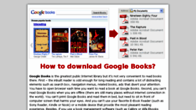 What Downloadgooglebooks.com website looked like in 2013 (10 years ago)