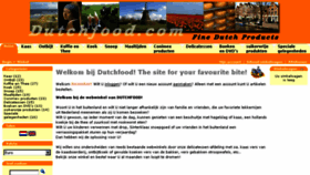 What Dutchfood.com website looked like in 2013 (10 years ago)