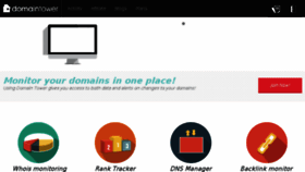 What Domaintower.com website looked like in 2013 (10 years ago)