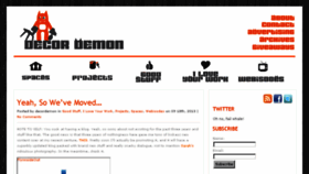 What Decordemon.com website looked like in 2014 (10 years ago)