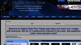 What Digitalphotopros.com website looked like in 2014 (10 years ago)