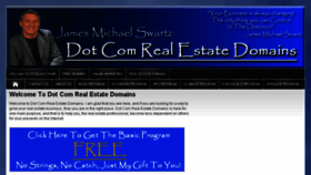 What Dotcomrealestatedomains.com website looked like in 2014 (10 years ago)