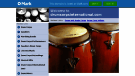 What Drumcorpsinternational.com website looked like in 2014 (10 years ago)