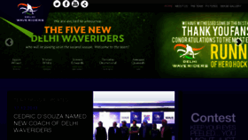 What Delhi-waveriders.in website looked like in 2014 (10 years ago)