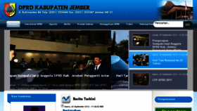 What Dprd-jemberkab.go.id website looked like in 2014 (10 years ago)