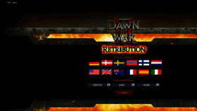 What Dawnofwar2.com website looked like in 2014 (10 years ago)