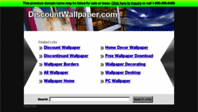 What Discountwallpaper.com website looked like in 2014 (10 years ago)