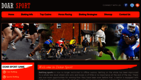 What Doarsport.info website looked like in 2014 (10 years ago)