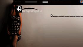 What Dropshipeu.com website looked like in 2014 (10 years ago)