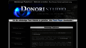 What Donori.com website looked like in 2014 (10 years ago)