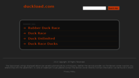 What Duckload.com website looked like in 2014 (12 years ago)