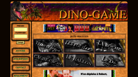 What Dino-game.com website looked like in 2014 (10 years ago)