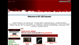 What Diyledexpress.com website looked like in 2014 (10 years ago)