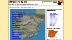 What Data-spain.com website looked like in 2014 (10 years ago)