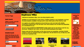 What Daydreamvillas.eu website looked like in 2014 (10 years ago)