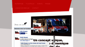 What Dailywagon.fr website looked like in 2014 (10 years ago)