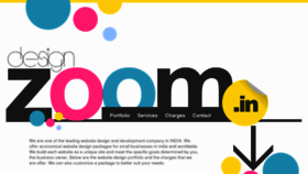 What Designzoom.in website looked like in 2014 (10 years ago)