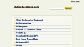 What Dvjproducciones.com website looked like in 2014 (10 years ago)