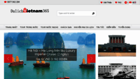 What Dulichvietnam365.com website looked like in 2014 (10 years ago)