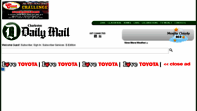What Dailymail.com website looked like in 2014 (10 years ago)