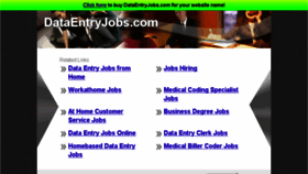 What Dataentryjobs.com website looked like in 2014 (10 years ago)