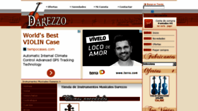 What Darezzo.com website looked like in 2014 (10 years ago)