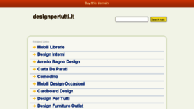 What Designpertutti.it website looked like in 2014 (10 years ago)