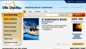 What Dladucha.pl website looked like in 2014 (10 years ago)