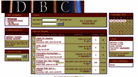 What Doublebasschat.com website looked like in 2014 (10 years ago)
