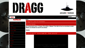 What Dragg.cl website looked like in 2014 (10 years ago)