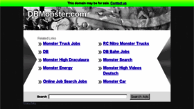 What Dbmonster.com website looked like in 2014 (10 years ago)