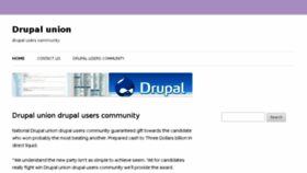 What Drupalunion.com website looked like in 2014 (10 years ago)