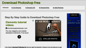 What Downloadphotoshopfree.org website looked like in 2014 (10 years ago)