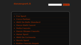 What Danzesport.it website looked like in 2014 (10 years ago)