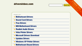 What Driversinbox.com website looked like in 2014 (10 years ago)