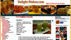 What Delightdishes.com website looked like in 2014 (10 years ago)