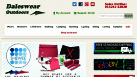 What Daleswear.co.uk website looked like in 2014 (10 years ago)