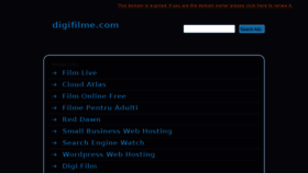 What Digifilme.com website looked like in 2014 (9 years ago)