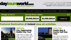 What Daytoursworld.com website looked like in 2014 (9 years ago)