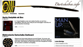 What Dartscheiben.info website looked like in 2014 (9 years ago)
