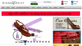 What Dianaekelly.com website looked like in 2014 (9 years ago)
