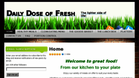 What Dailydoseoffresh.com website looked like in 2014 (9 years ago)